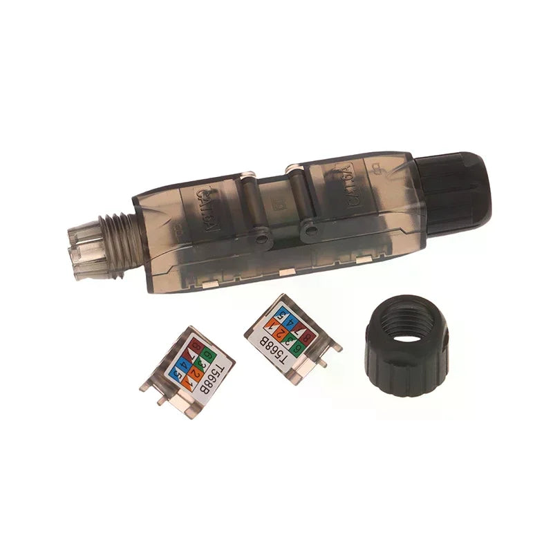 CAT6 Tool-Less Network Extension Connector Junction Box