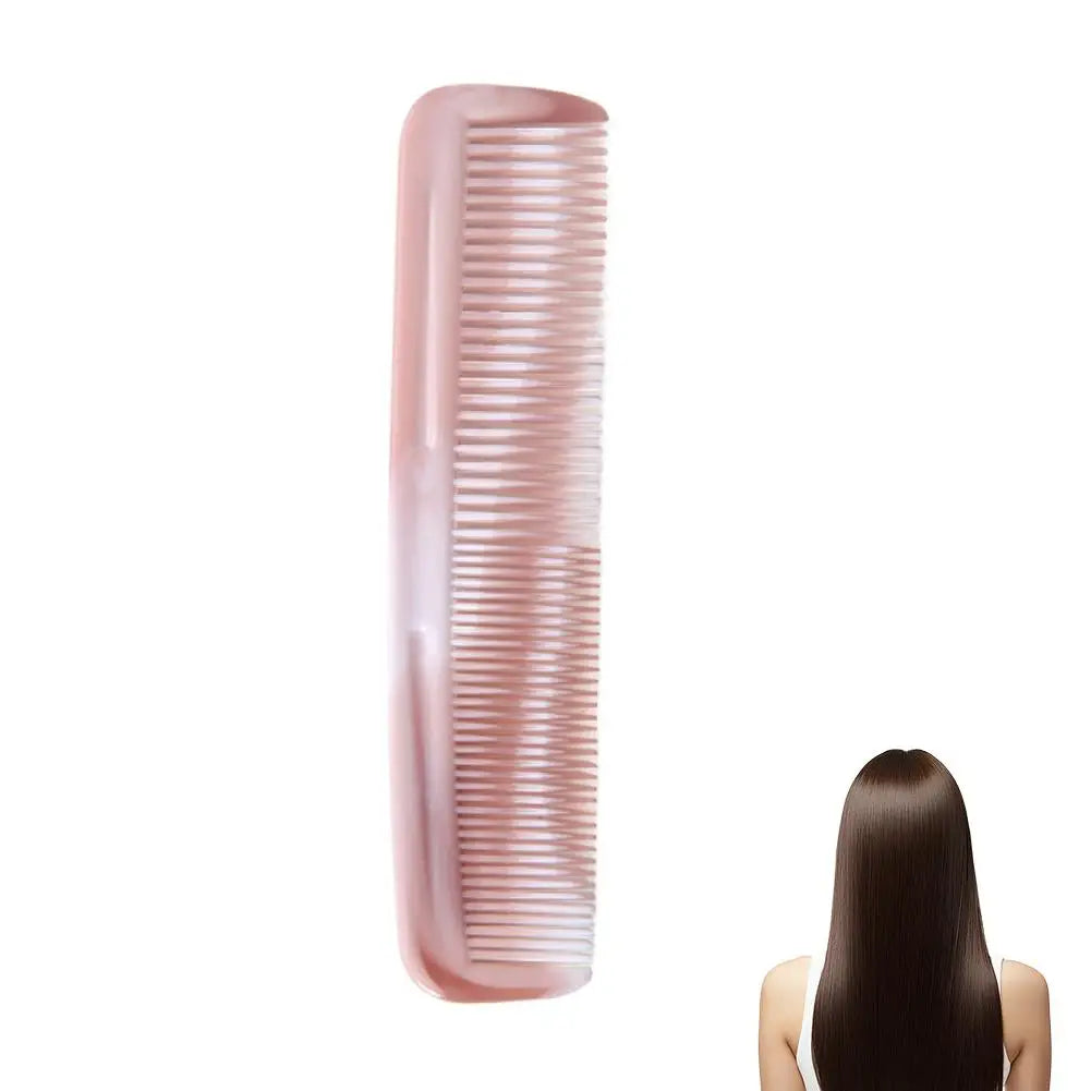 Mini Plastic Comb Small Hair Comb with Thick and Thin Teeth Portable Comb for Hotel Barber Accessories Women Hair Tools Peaceful Pleasures Health and Wellness A