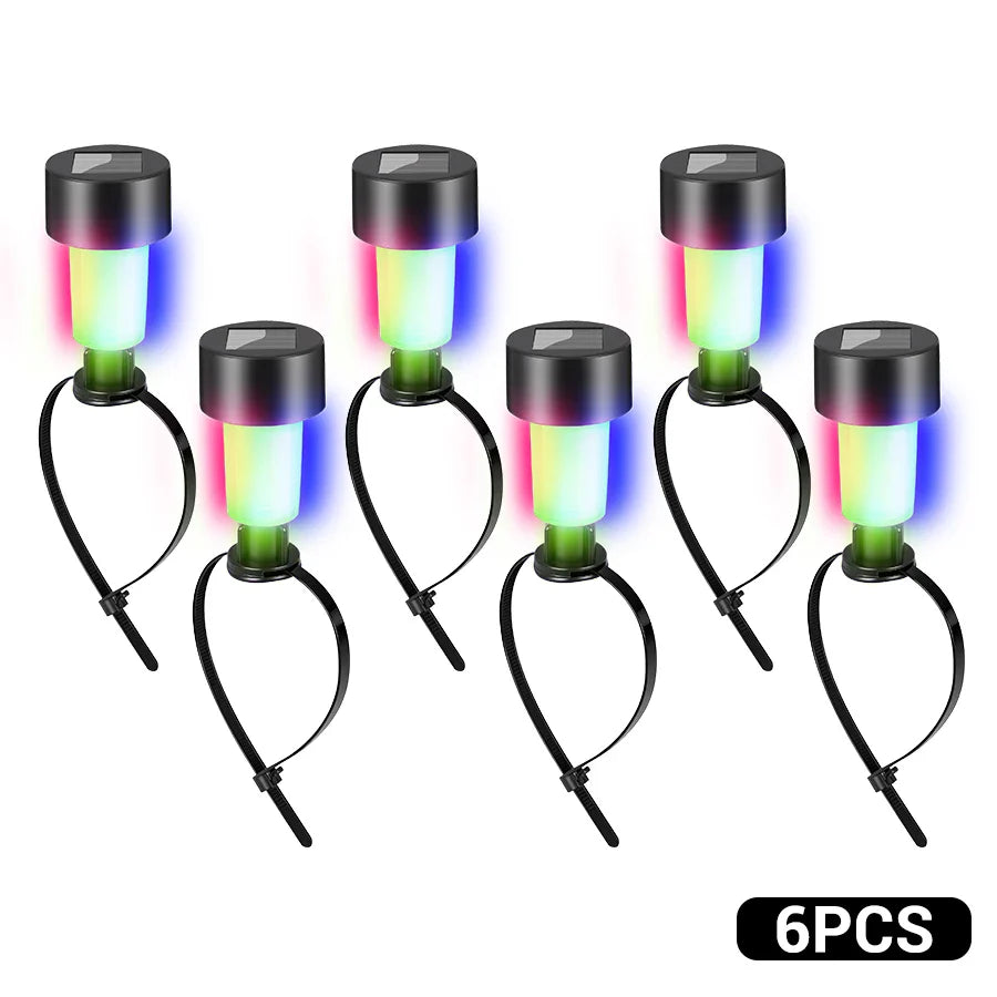 Solar LED Pool Rail Lights | IP44 Waterproof | 1–6 Pcs