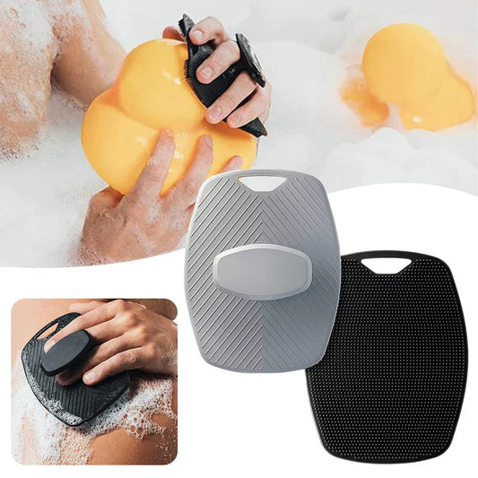 Soft Silicone Body Scrubber – Exfoliating Shower Brush Silicone Shower Brush Oasis Select