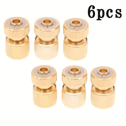 6-Pack 1/2" Quick Connect Swivel Adapters for Garden Hoses Hose Swivel Adapter Peaceful Pleasures Health and Wellness