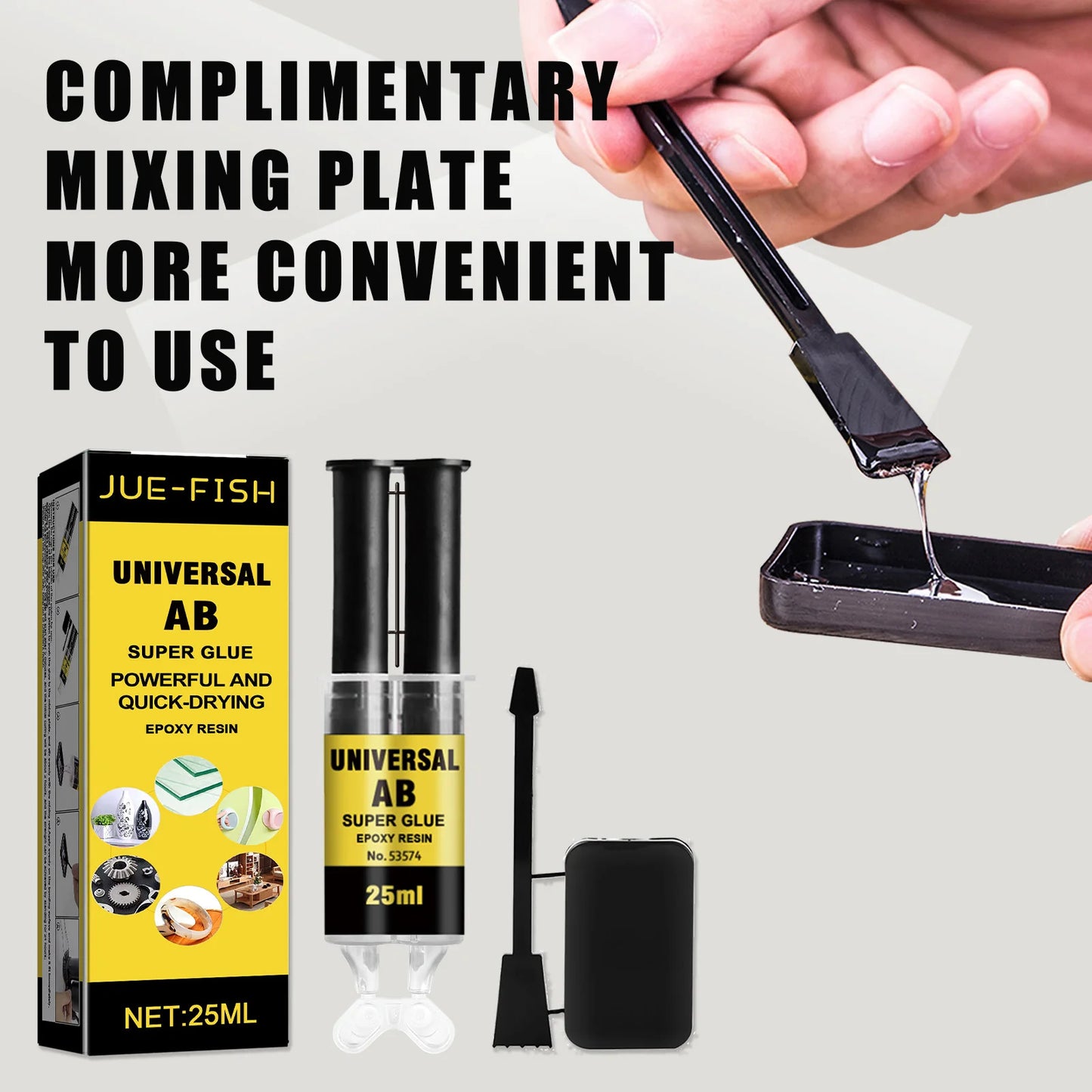 25ml Epoxy Resin AB Glue | Waterproof Strong Bond Repair