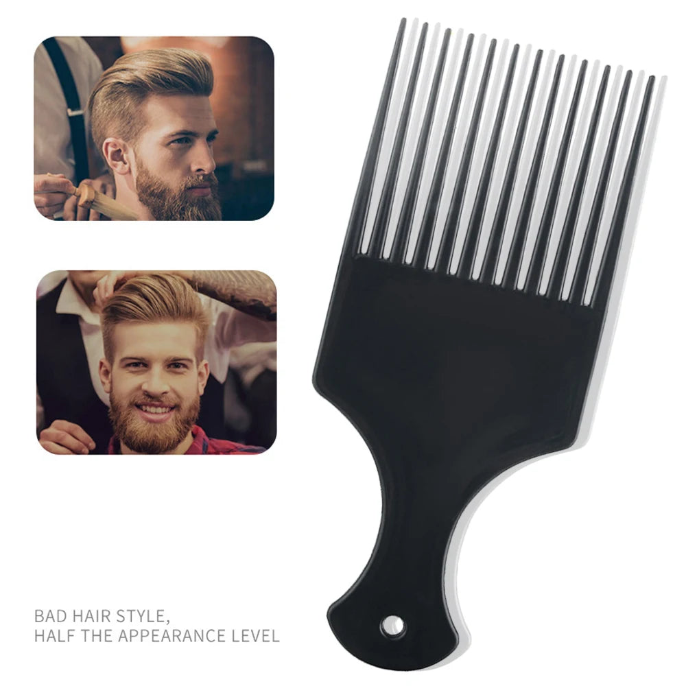 Afro Pick Wide Tooth Detangling Comb for Curly & Kinky Hair