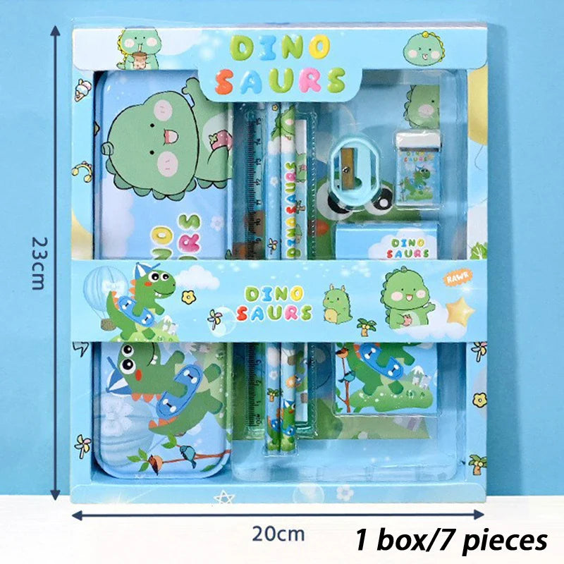 Cute Cartoon Stationery Set – Kids' Classroom Rewards & Prizes