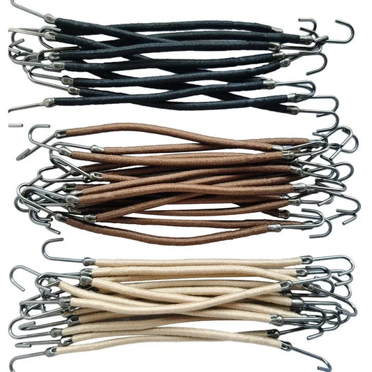 5-Pack Elastic Bow Hair Bands with Hooks – Ponytail Holders Elastic Hair Bands Peaceful Pleasures Health and Wellness