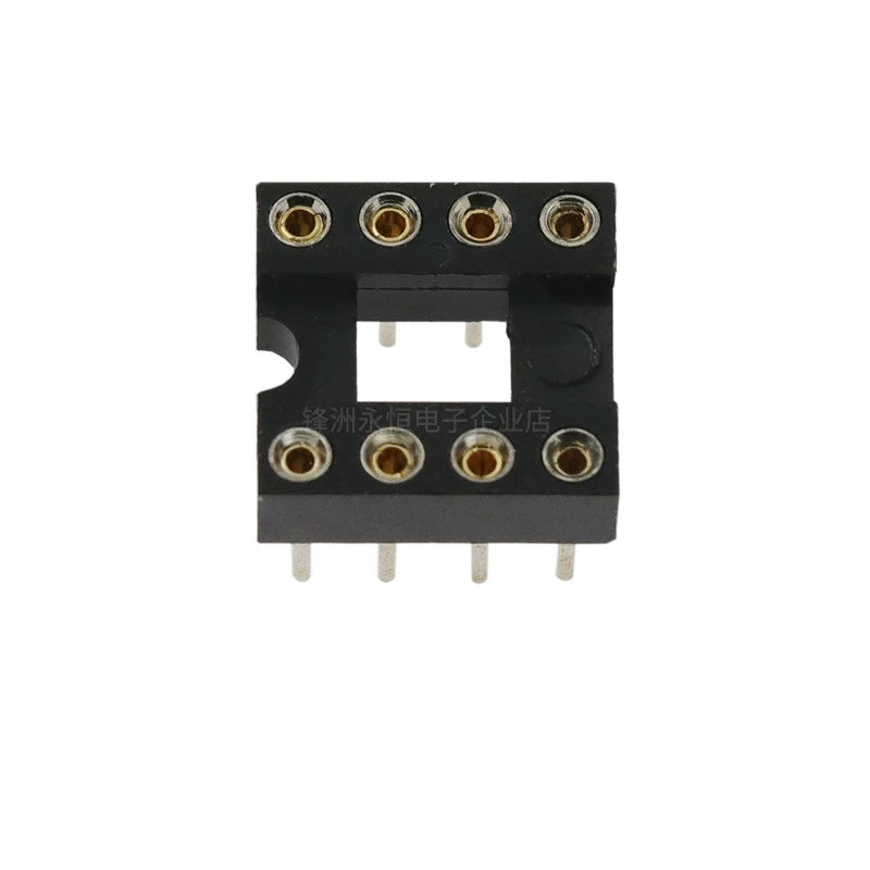 50PCS/Lot Round Hole IC Sockets Spacing 2.54mm Solder Type Socket Kit DIP6 DIP8 DIP14 DIP16 DIP18 DIP20 DIP24 DIP28 IC Connector Peaceful Pleasures Health and Wellness