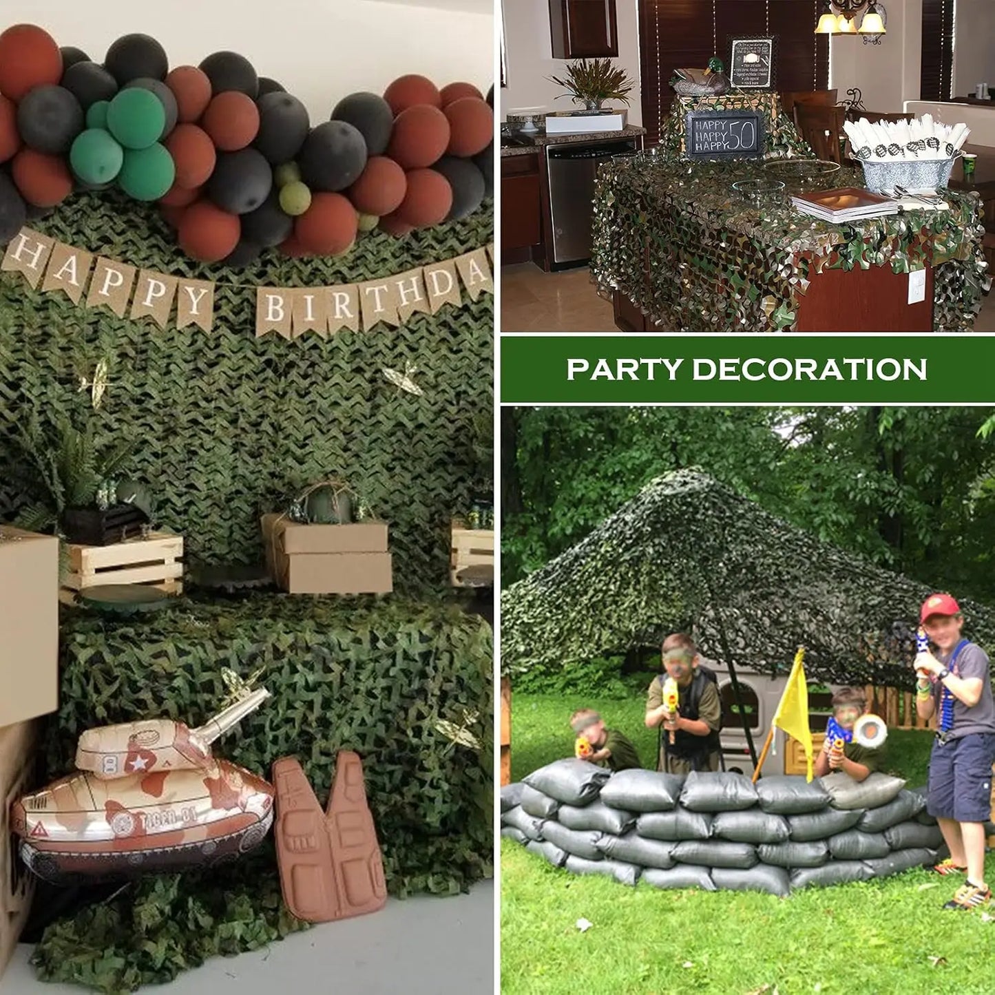 Woodland Camo Netting Camouflage Net Hunting Camo Mesh Sunshade Sail Camping Sun Shelter Car Shade Covers Privacy Cloth Peaceful Pleasures Health and Wellness