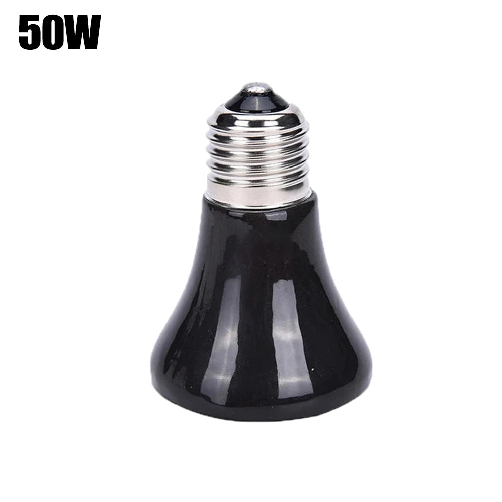 25 50 75W 220V Infrared Heat Emitter Bulb Pet Reptile Breed Ceramic