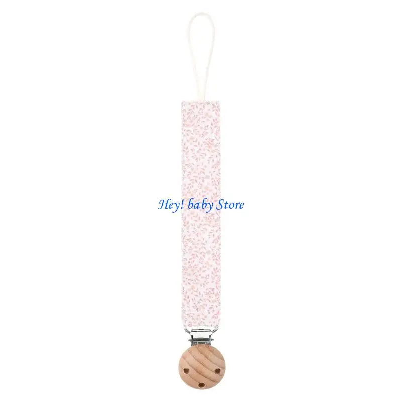 Flower Teether Pacifier Clip Chain for Baby Boys & Girls