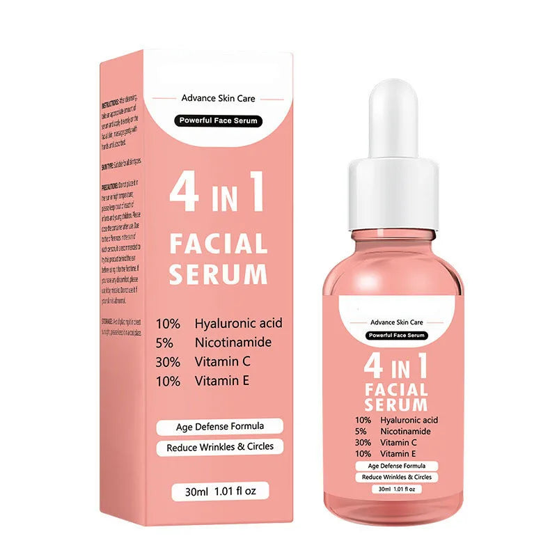 4-in-1 Face Serum Essence – Firming, Hydrating & Brightening