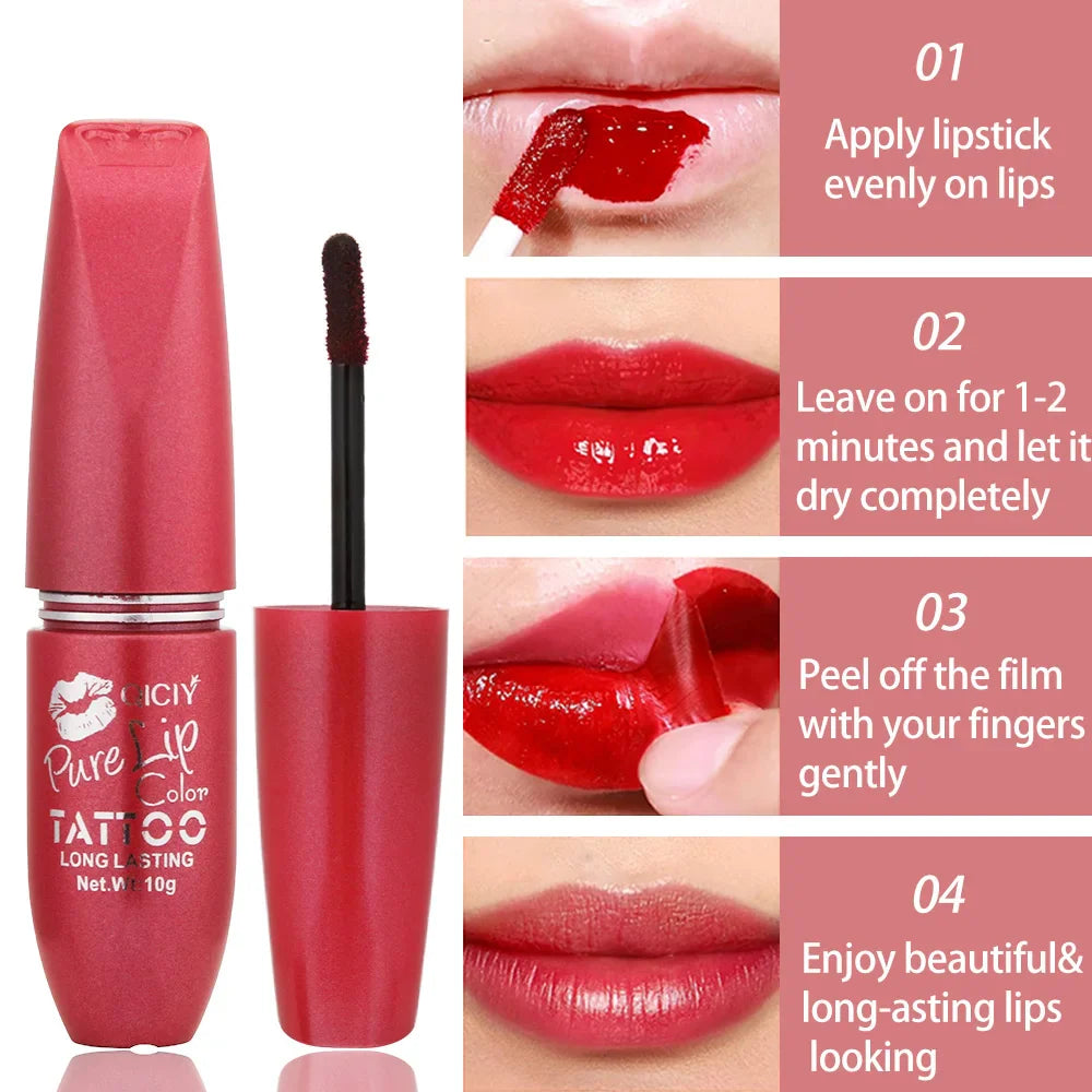 Tear-Off Lip Gloss – Waterproof & Long-Lasting Moisture
