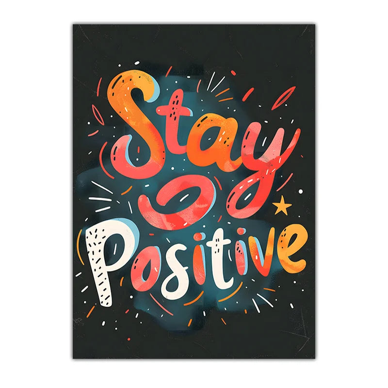 Nordic Motivational Quote Canvas Wall Art | Colorful Poster Print Canvas Wall Art Print Peaceful Pleasures Health and Wellness 02 15x20cm No Frame China Mainland