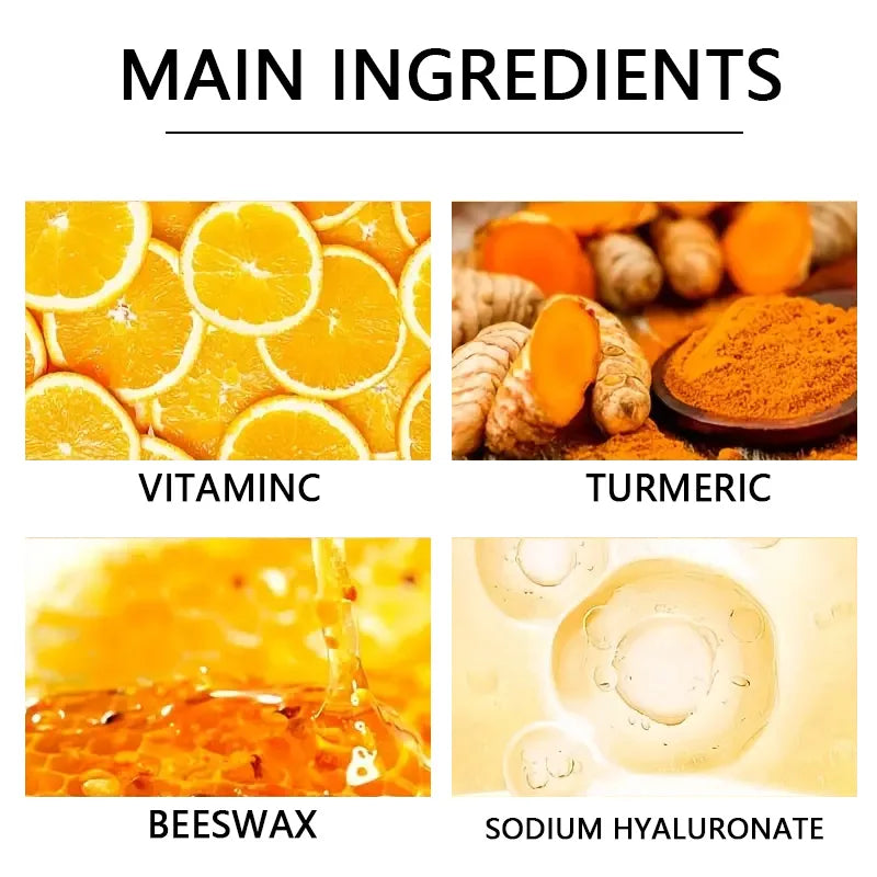 Vitamin C & Turmeric Hand Wax Mask – Brighten & Smooth Skin