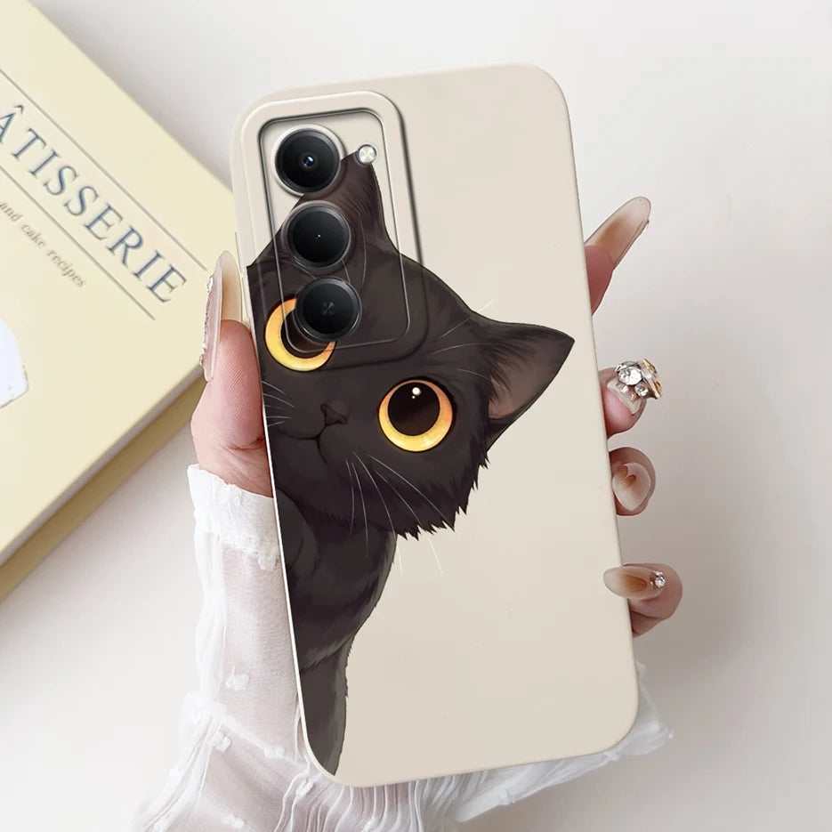 For Xiaomi Redmi 15 4G 5G Case Cute Panda Rabbit Cartoon Cover Shockproof Phone Case For Xiaomi Redmi 15 5G Redmi15 4G Soft Bags Peaceful Pleasures Health and Wellness