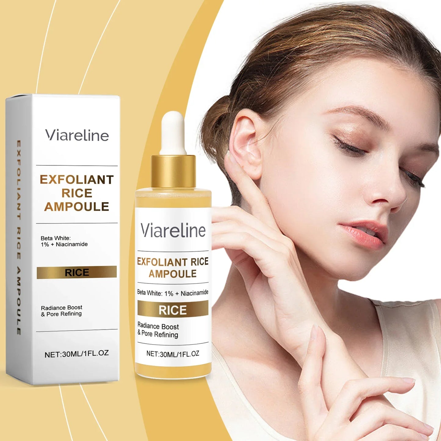 Rice Essence Exfoliating Serum – Hydrating & Pore-Refining