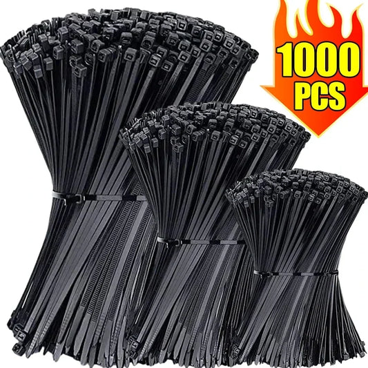 Nylon plastic zip ties, buckles, strong cable ties, ropes, wire ties, fasteners, self-locking type Peaceful Pleasures Health and Wellness