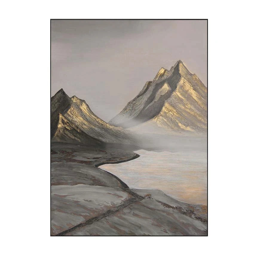 New High Quality Landscape Painting Handmade Canvas Oil Painting Modern Wall Art Canvas Poster Living Room Bedroom Decor Picture Peaceful Pleasures Health and Wellness No frame 90cmx150cm