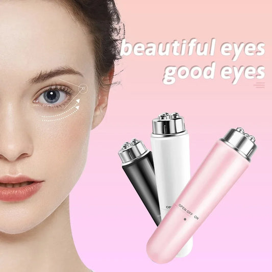 4 in 1 Electric Eye Massager Micro Vibration Facial Beauty Instrument for Relax Eye Dark Circles Eye Bags Puffiness Eye Massage Peaceful Pleasures Health and Wellness