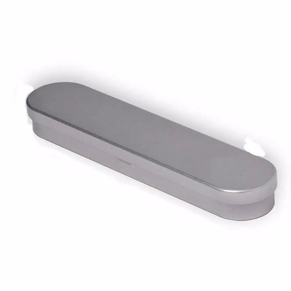 Supplies Multifunction Stationery Storage Box Flip box Student Tin Box Fountain Pen Box Metal Pencil Case Iron Pencil Case Peaceful Pleasures Health and Wellness silver