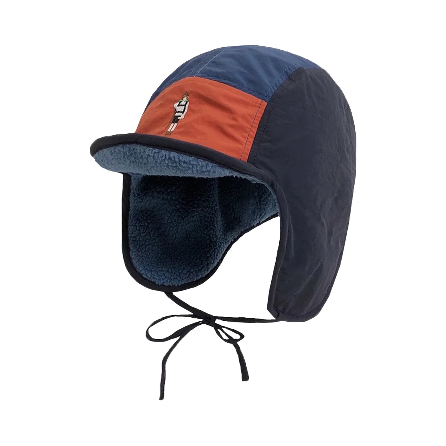 Thickened Plush Winter Thermal Cap Thickened Windproof Earflap Design Winter Hats for Winter Outdoor Activities Peaceful Pleasures Health and Wellness Navy Blue