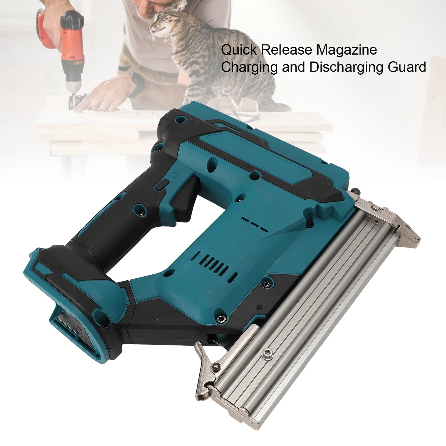 F30G 18V Cordless Brad Nailer Battery Powered Nail Gun Depth