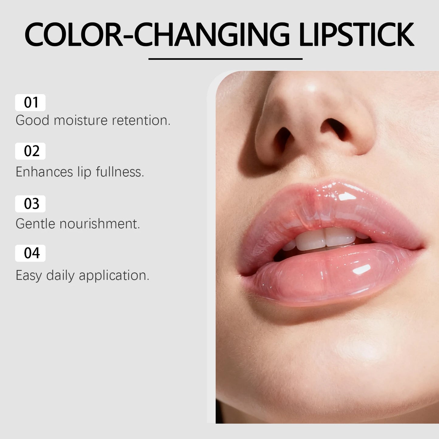 Color-Changing Moisturizing Lipstick | Anti-Crack Lip Balm