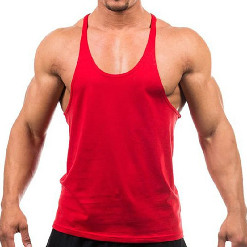 2023 New Bodybuilding Brand Jogger Gym Singlet Training Bodybuilding Tank Top Vest Shirt Sleeveless Fitness Cotton Shirt For Men Peaceful Pleasures Health and Wellness