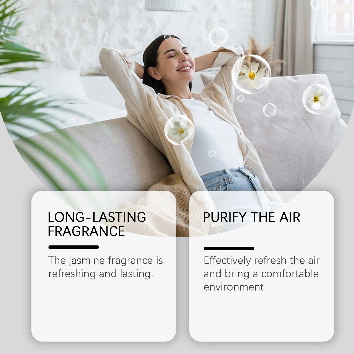 JAKEHOE Jasmine Room Spray – Odor Eliminator & Air Freshener