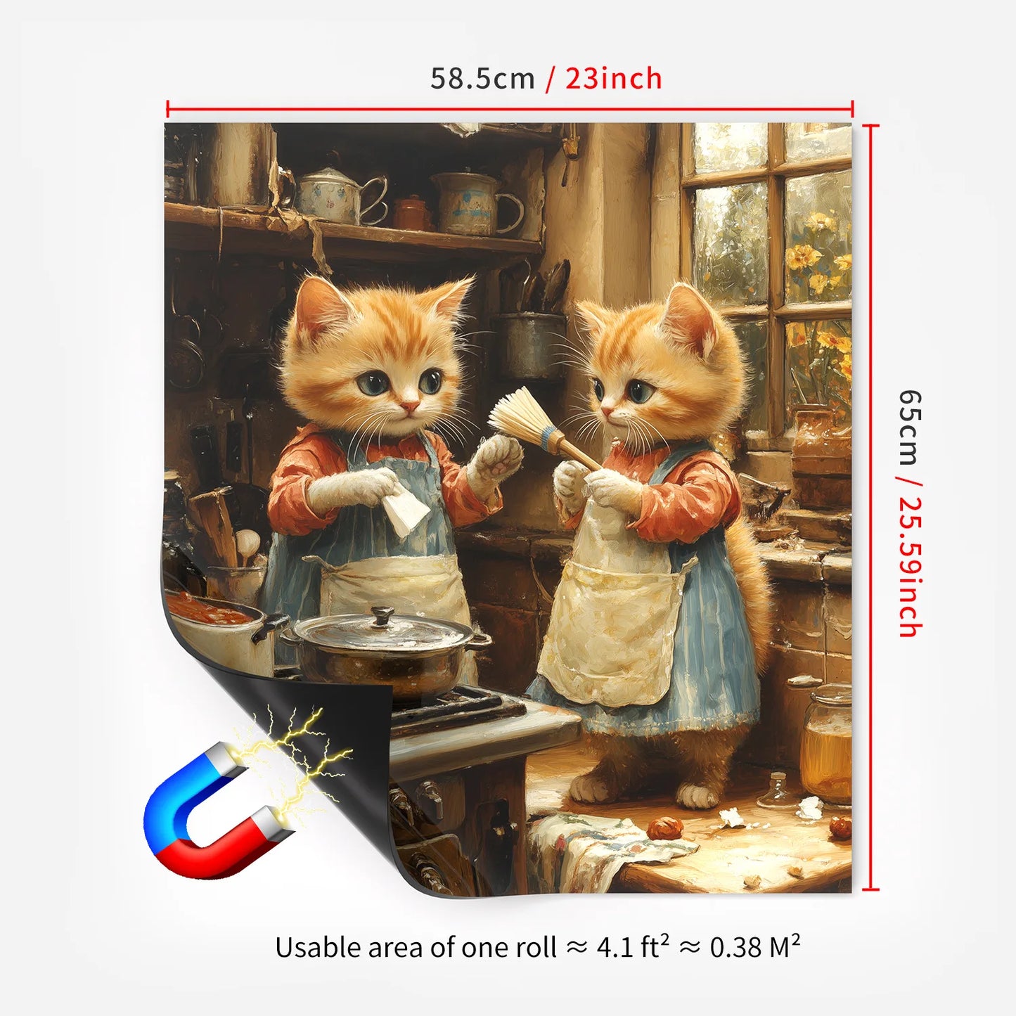 Household dishwasher magnetic patch kitchen and refrigerator magnetic patch Peaceful Pleasures Health and Wellness MDS10