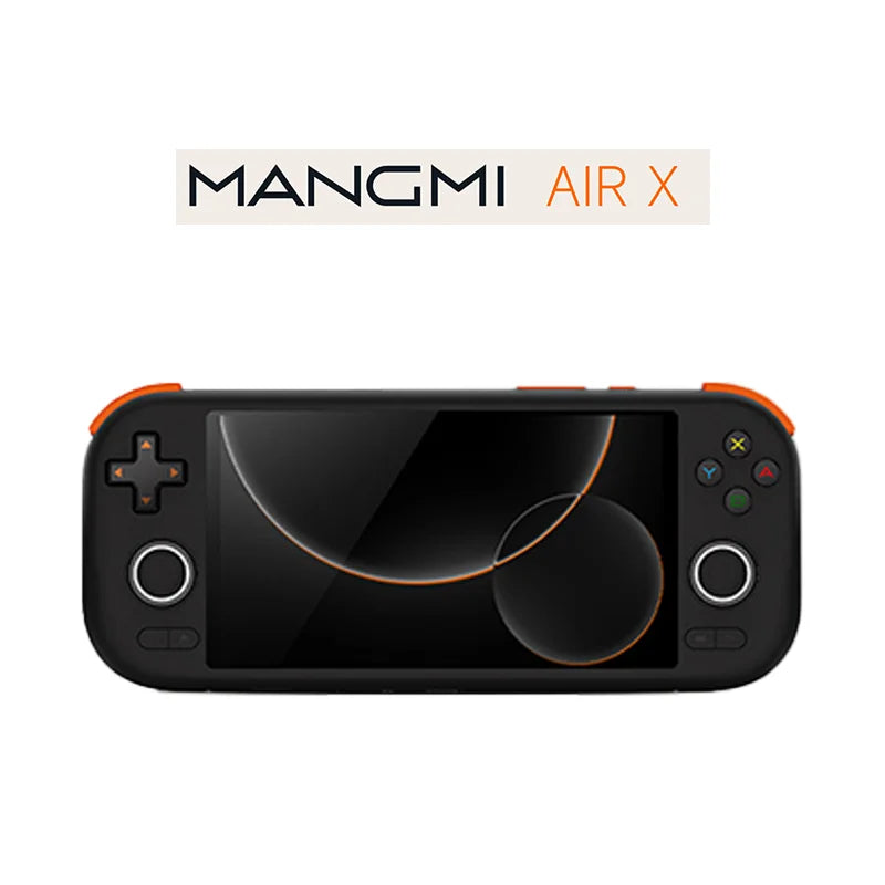 MangMi Air X Game Console 5.5-inch Android System 1080P IPS Touchscreen 5000mAh Battery Hall Effect Joystick Trigger Buttons P Peaceful Pleasures Health and Wellness MangMi Air X-Black