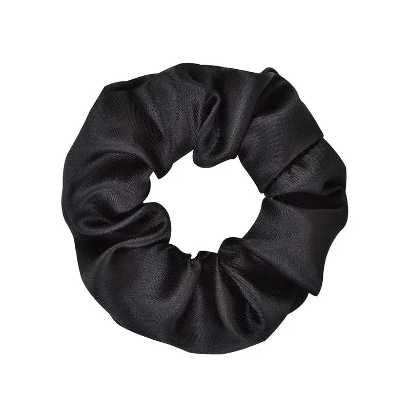 30-Pack Silk Scrunchies – Multicolor Elastic Hair Bands for Women Hair Scrunchie Set Peaceful Pleasures Health and Wellness
