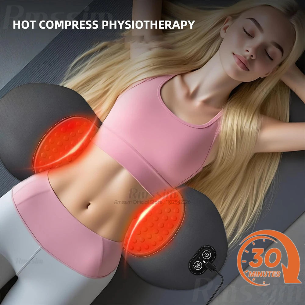 Multi-functional 3-in-1 Back Massager with Relief Bed Sleeping Shiatsu Deep Tissue Portable Shoulder Lower Back Pain Relief Peaceful Pleasures Health and Wellness