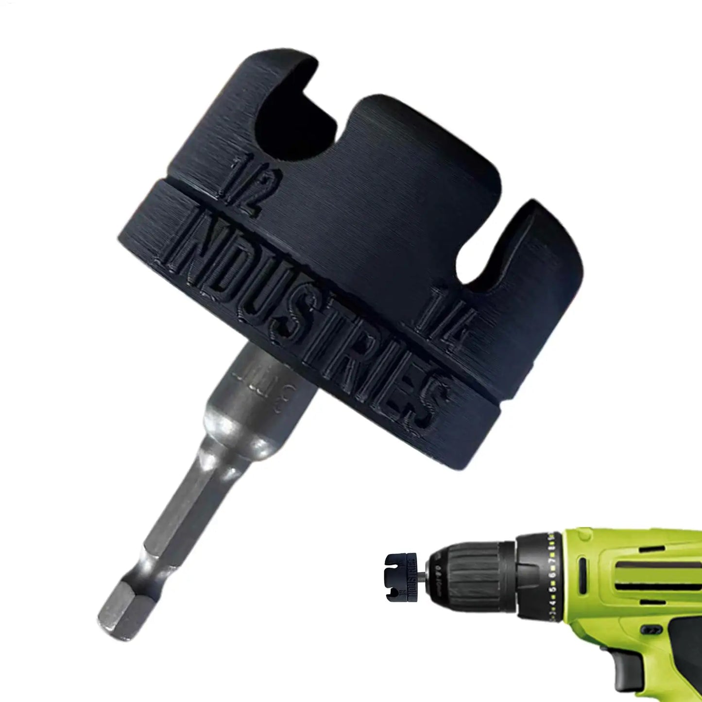 Heavy Duty Nut Zipper Hex Shank Drill Attachment | Nut Driver