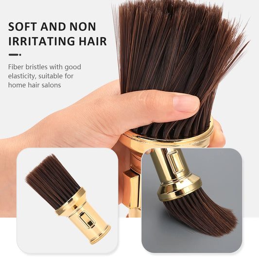 Neck Duster Brush For Barbers Soft Bristle Hair Removal Sweep Ergonomic Handle Salon Cleaning Tool Easy to Clean Barber Supplies Peaceful Pleasures Health and Wellness