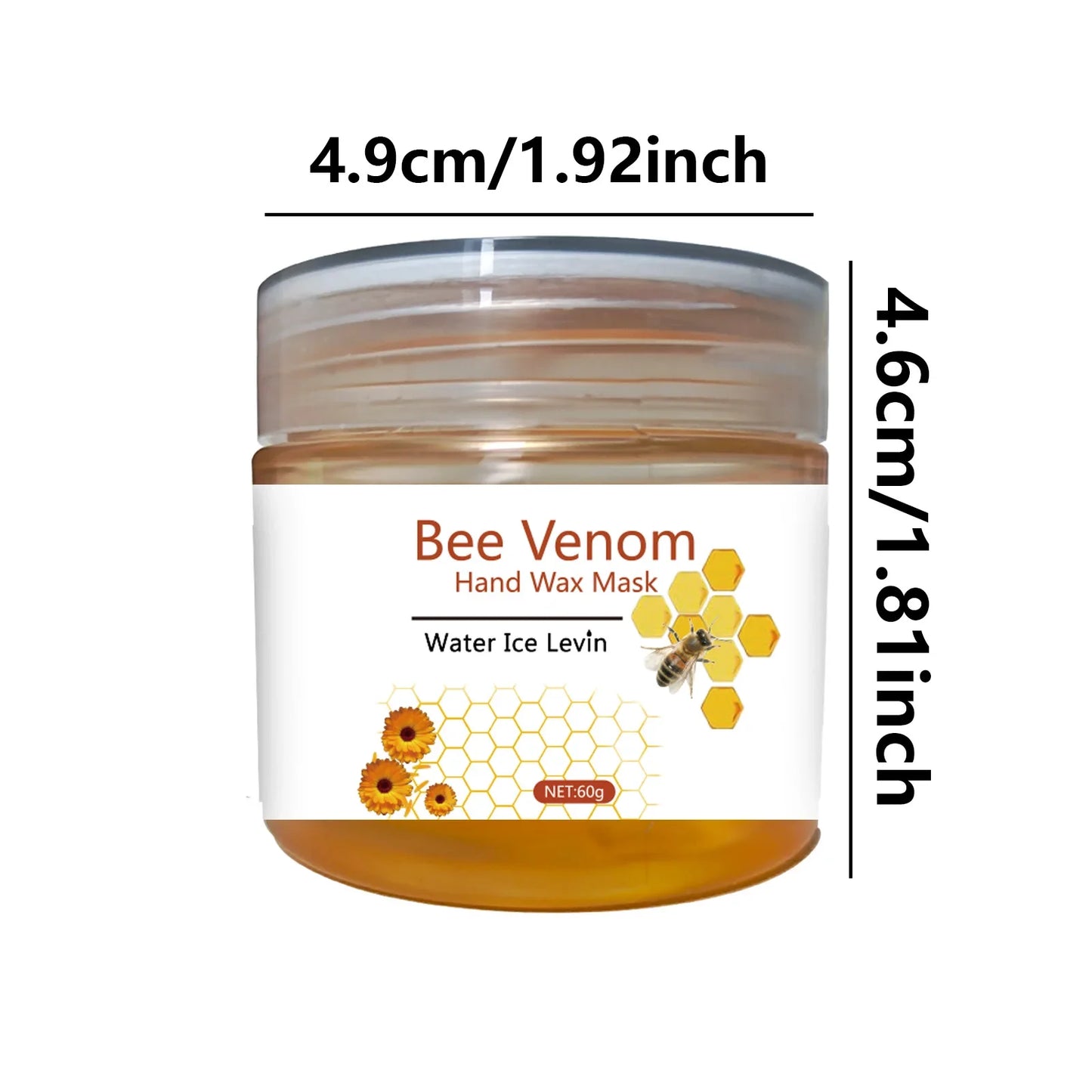 Honey Bee Venom Hand Wax Mask – Moisturizing & Exfoliating 60g