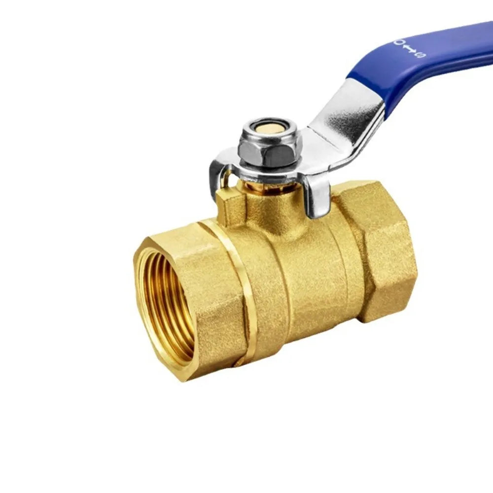 BSPT Brass Mini Ball Valve 1/8"–1/2" BSP Air Water Gas Shut-Off