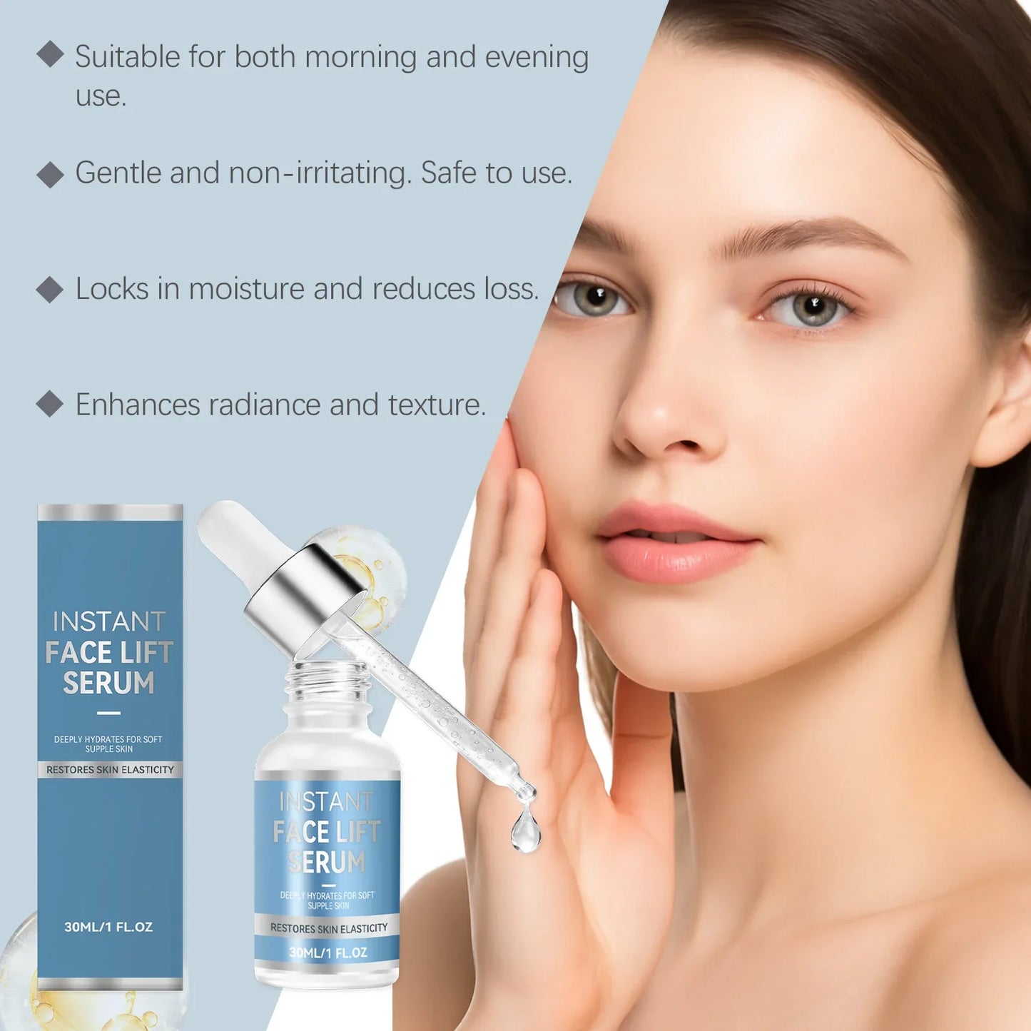 Hydrating Glow Face Serum – Moisturizing & Brightening 30ml