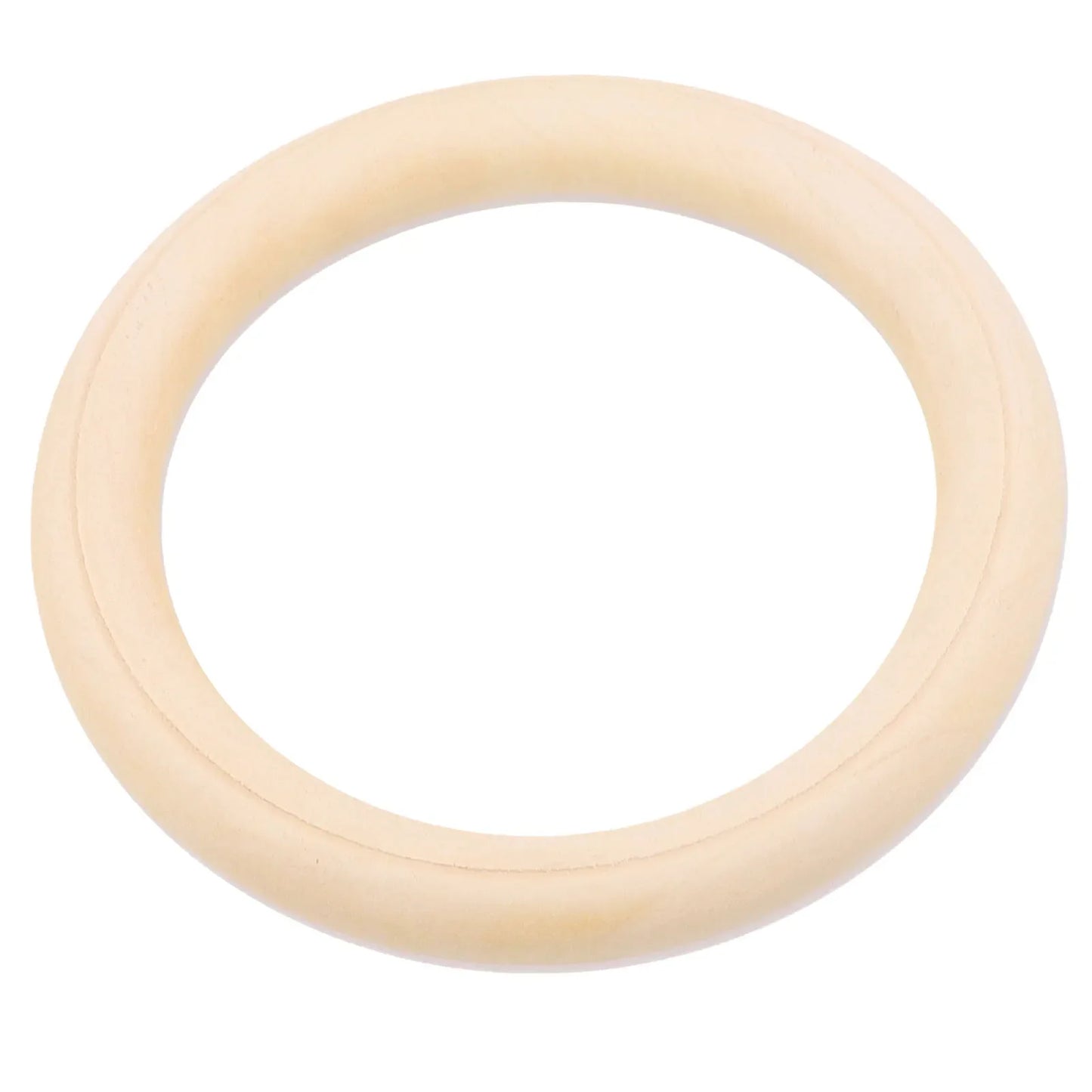 Unfinished Wooden Rings for DIY Crafts & Jewelry Making