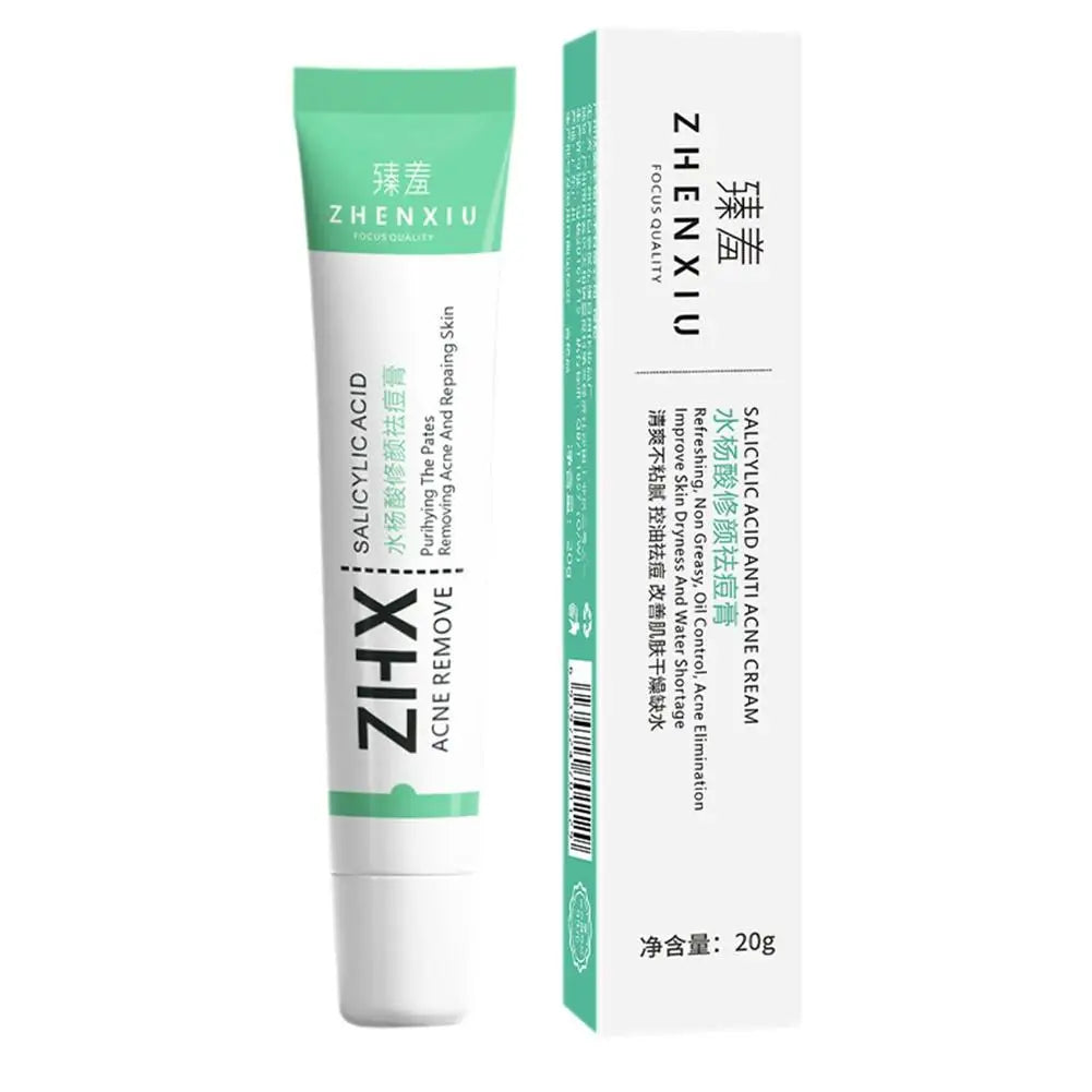20g Salicylic Acid Shrink Pore Cream Elimination Large Pores Remove Blackehead Face Smooth Repairing Skin Care Product Peaceful Pleasures Health and Wellness A 20g