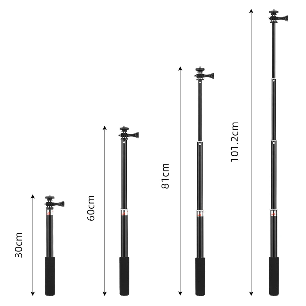 For DJI OSMO POCKET3 Extension Stick Sports Camera Extension Selfie Stick Accessories Peaceful Pleasures Health and Wellness