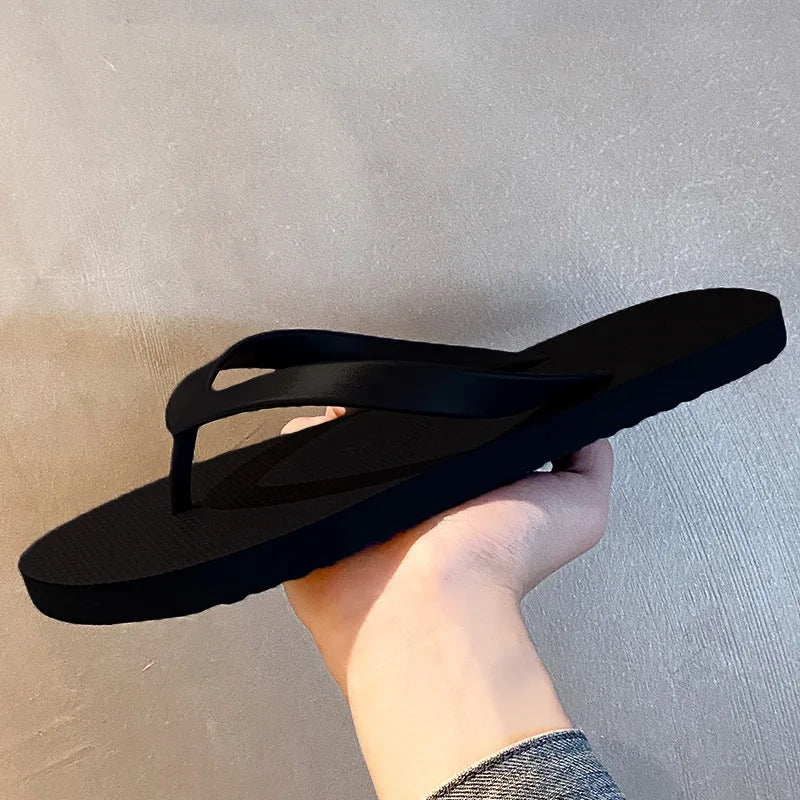 Men's Beach Flip Flops – Breathable Indoor & Outdoor Slides