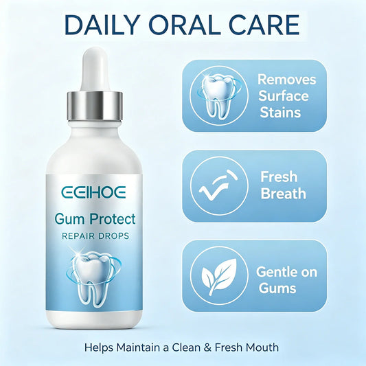 Eelhoe 30ml Dental Care Drops | Gum & Enamel Support Serum Oral Care Serum Oasis Select