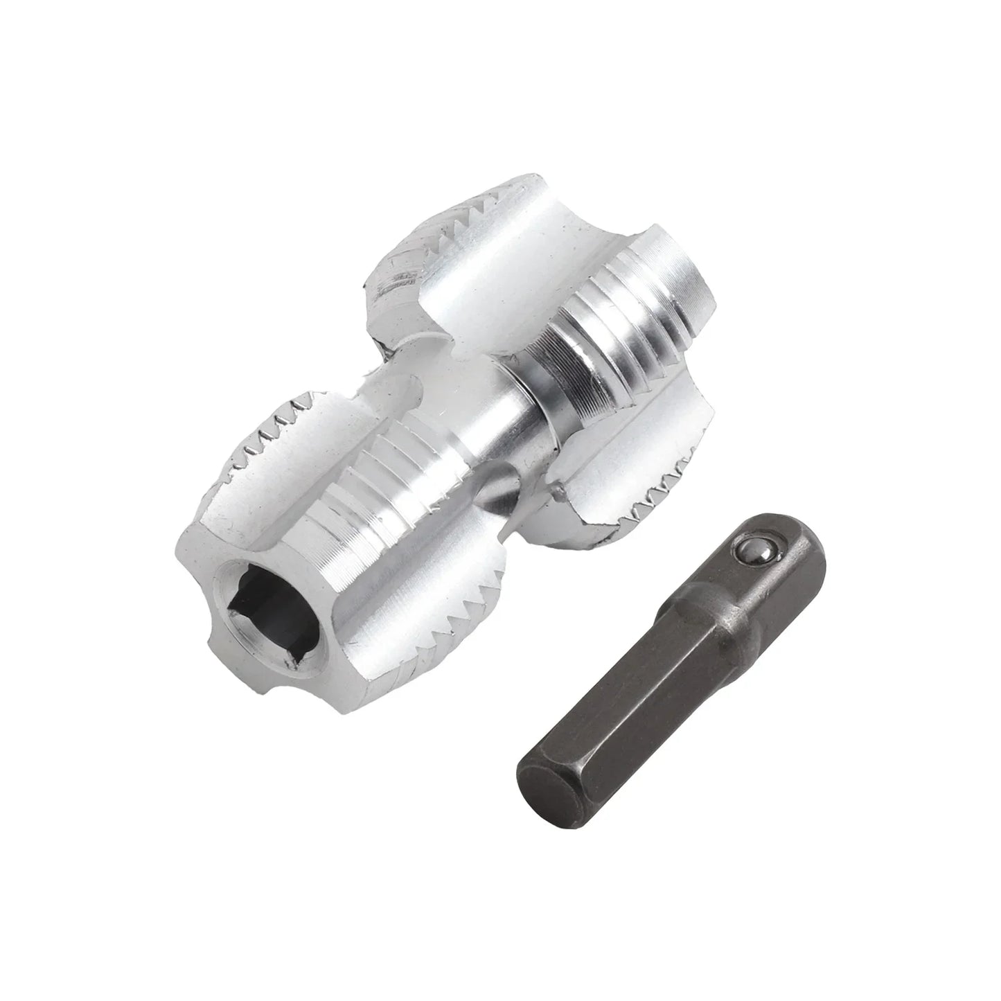 PVC Pipe Threader Kit – 4 & 6 Point Internal Thread Tap Tool