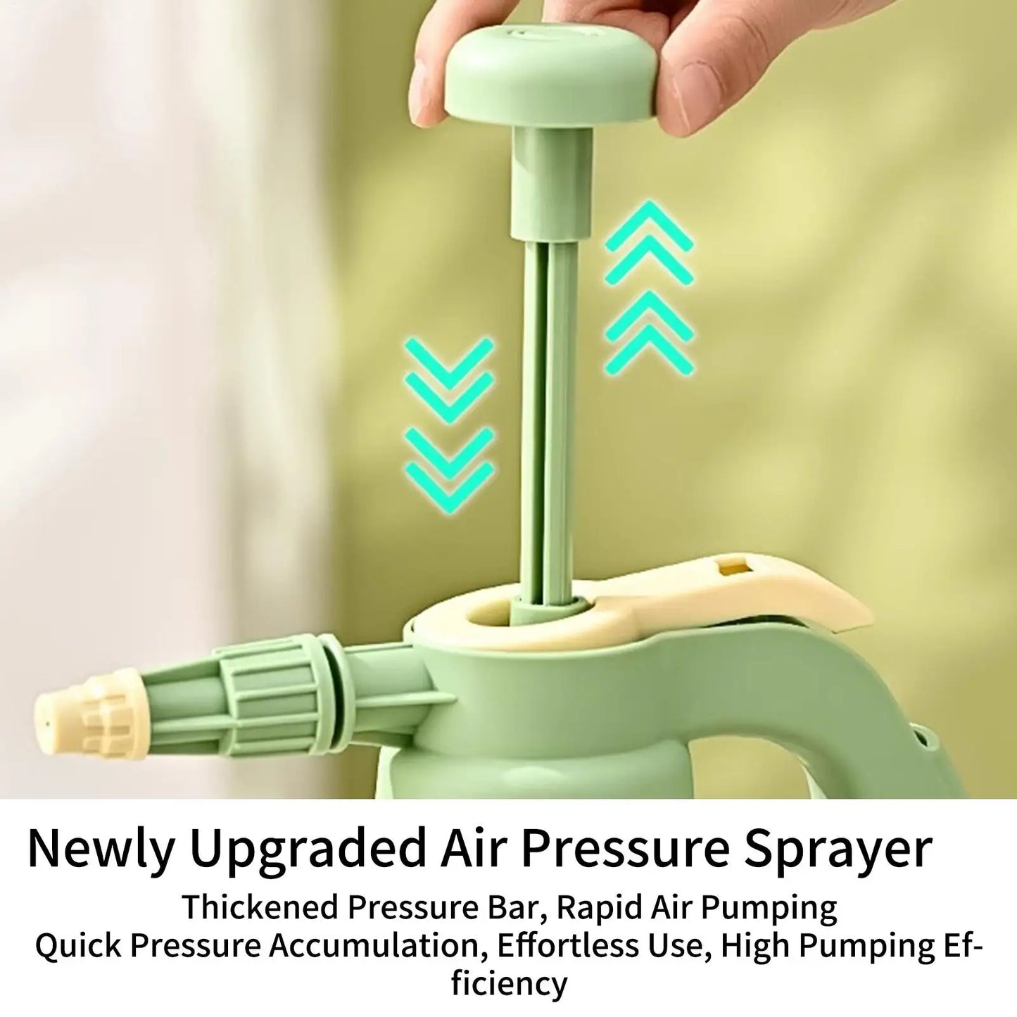 1.5L Pump Pressure Spray Bottle – Adjustable Garden Sprayer