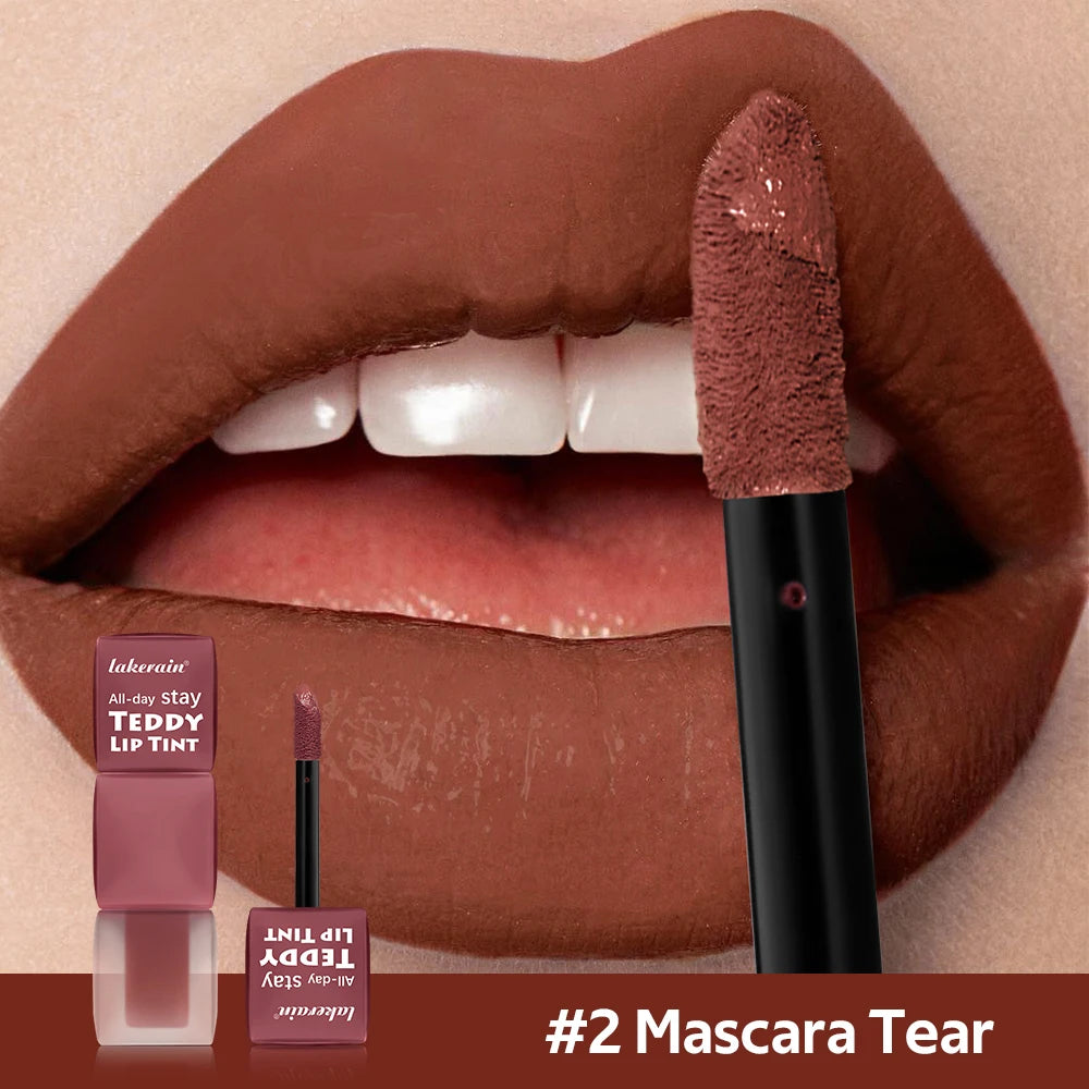 Lip Stain Super Stay Teddy Lip Tint Long Lasting Matte Lipstick For Up To 12HR Wear Waterproof Cosmetics Peaceful Pleasures Health and Wellness