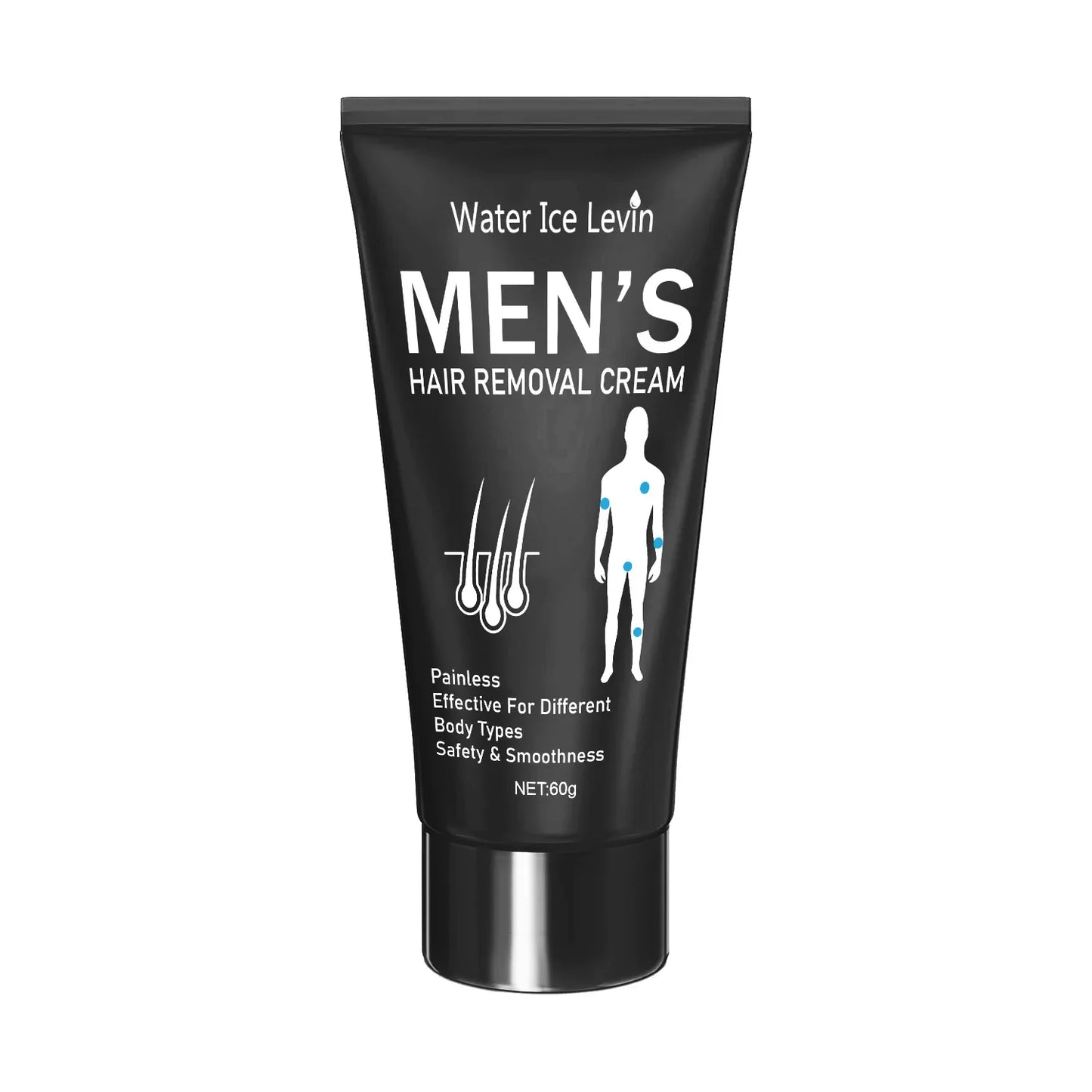 Water Ice Levin 60g Hair Removal Cream – Men & Women