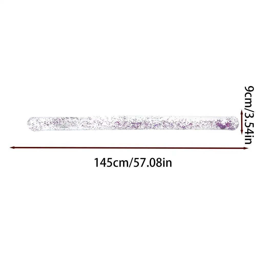 Inflatable Float Noodle Blow Up Floating Tube Toy for Adults Teens Kids Family Beach Lake Pond Swimming Pool Water Entertainment Peaceful Pleasures Health and Wellness Purple