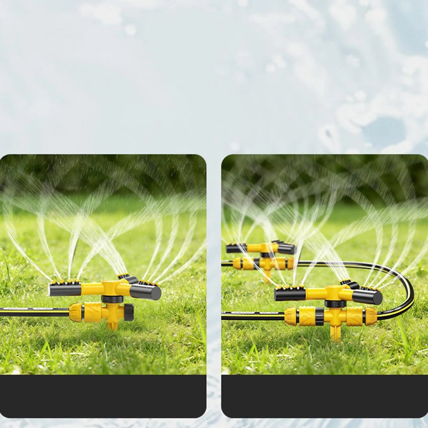 360° Rotating Lawn Sprinkler | Automatic Irrigation System
