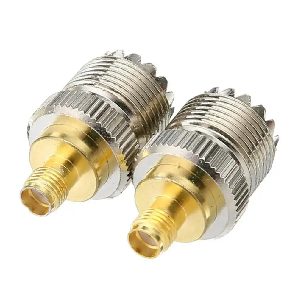 Coaxial RF Walkie-Talkie Adapter for Baofeng - SMA UHF Female Peaceful Pleasures Health and Wellness