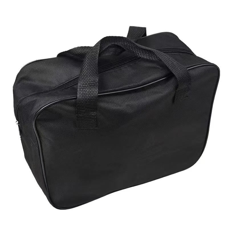 Car Air Compressor Pump Automotive Tool Black Organizer Bag Storage Handbag Peaceful Pleasures Health and Wellness
